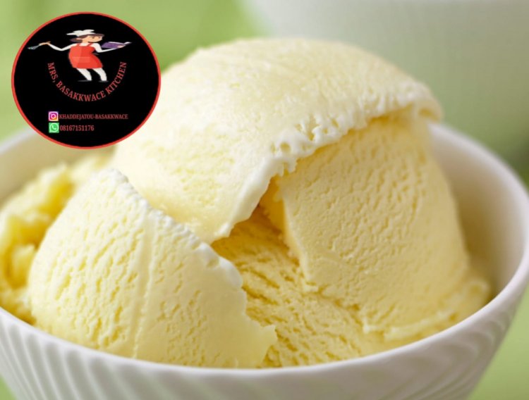 Yadda Za Ki Haɗa  ICE CREAM Da Kanki