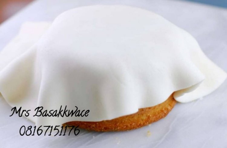 SWEET POTATO AND FLOUR WITH EGG SAUCE