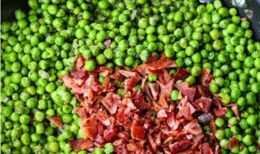DAY5: @Ramadan: PEAS AND BACON DILECIOUS  