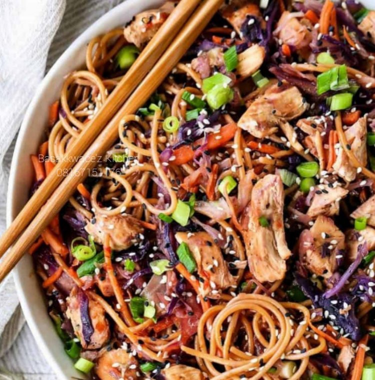 @RamadanKareem: HOW TO MAKE  CHICKEN TERIYAKI NOODLES