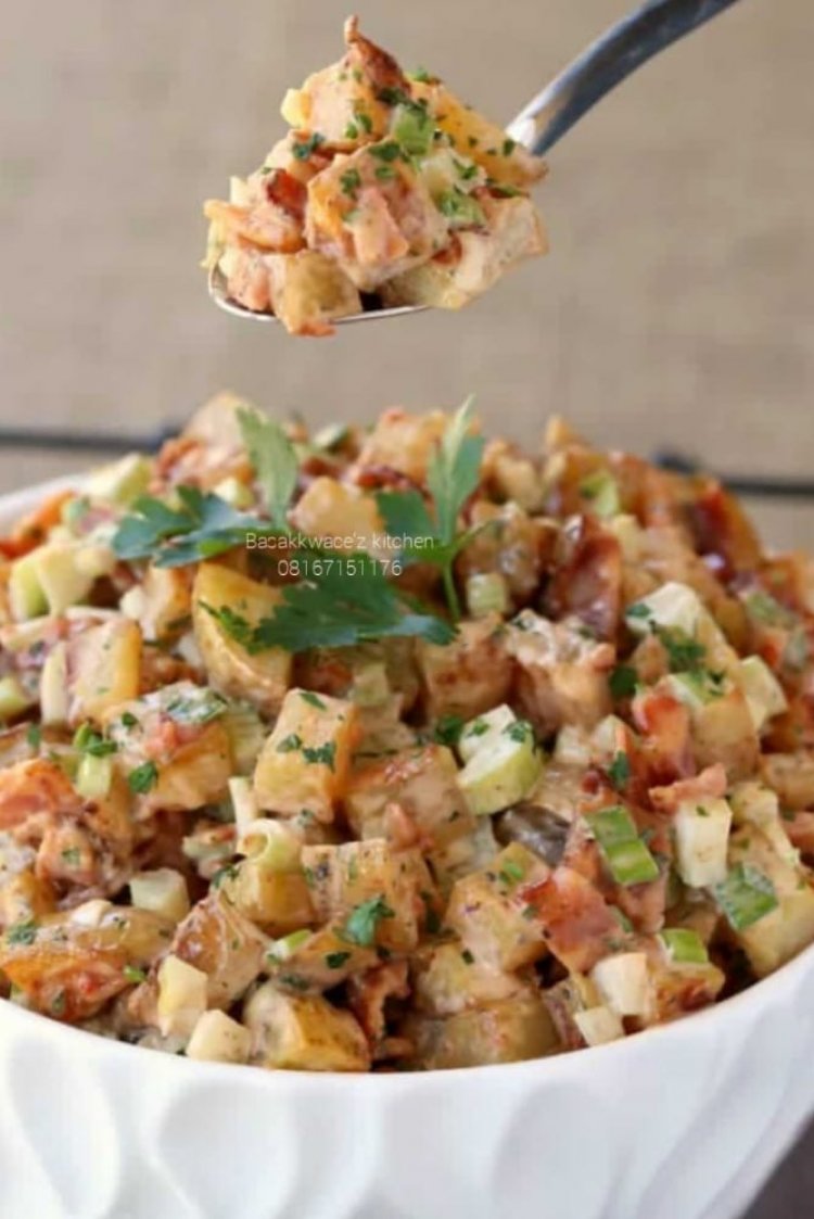 How To Make BBQ Bacon Potato Salad