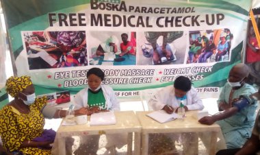 Kamfanin Boska Ya Duba Lafiyar Idanun Mutane Kyauta a Gombe Daga Habu Rabeel  Gombe