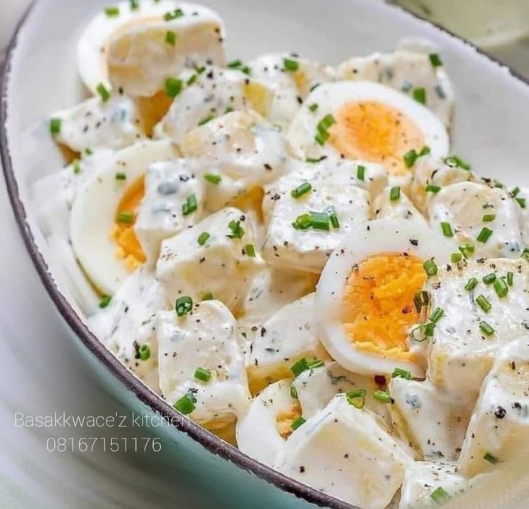 YANDA ZA KI HADA SWEET POTATO'S SALAD MAI SHEGEN DADI