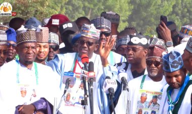 Former Zamfara Governors Witness APC Flaggs off Gubernatorial Campaign In Kaura
