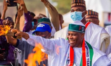 Elections: Tambuwal Alleges Opposition Party Plotting Vote Buying 