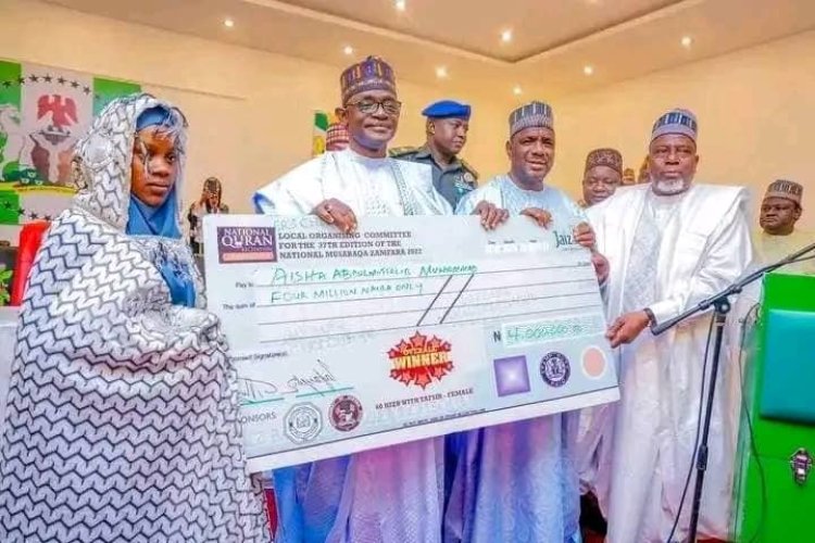 Gwamna Buni Ya Sanyawa Kasuwar Nguru Sunan Shiekh Ngibirma