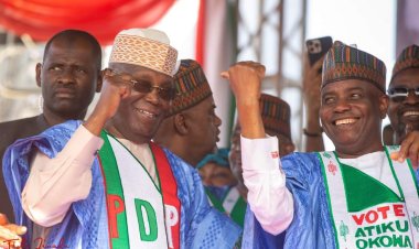 Atiku da Tambuwal sun ziyarci Obasanjo an yi ganawar sirri ta awa biyu