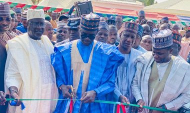 Gov. Buni Swears into office 17 LG Chairman 