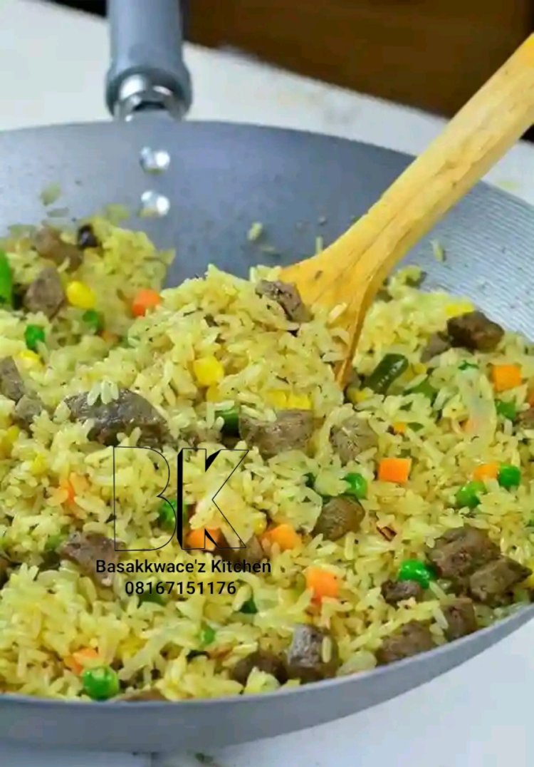 How To Make Special Coconut Rice And Peppered Turkey