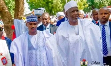 Aliyu, Bafarawa attend  AIG Nasarawa funeral prayer in Sokoto