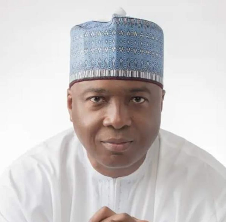 Saraki visits General Gusau over sister's demise