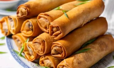 Yadda Ake Yin Spring Rolls Na Zamani