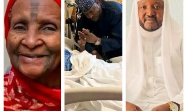 Shugaban Kamfanin Motalba Solid ya yi wa Gwamna Raɗɗa ta'aziya kan rasuwar mahaifiyarsa 