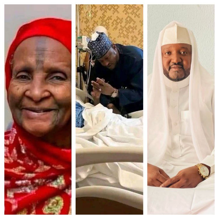 Shugaban Kamfanin Motalba Solid ya yi wa Gwamna Raɗɗa ta'aziya kan rasuwar mahaifiyarsa 