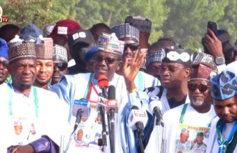 Former Zamfara Governors Witness APC Flaggs off Gubernatorial Campaign In Kaura