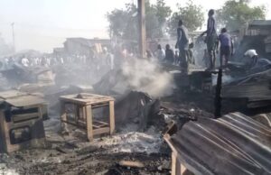 Shaguna 50 sun ƙone a tsohuwar Kasuwar Sokoto